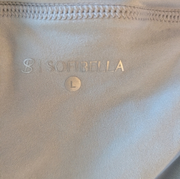 Sofibella 13” Women's Tennis Golf Panel Skort UV Protection In Stone Size Large - Picture 4 of 5